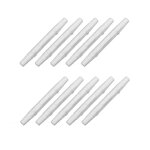 100pcs bote de protection de fibre optique bote de protection de cble tube rond gaine thermortractable ...