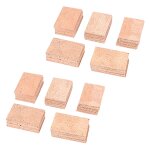 100pcs feuille de lige pour saxophone 2mm soprano tenor alto clarinette joint naturel cou kit