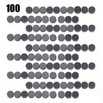 100pcs incrustation dot touche points pour mandoline guitare basse banjo ukulélé (6. 3mm) 100pcs incrustation dot touche points pour mandoline guitare basse banjo ukulélé (6. 3mm)