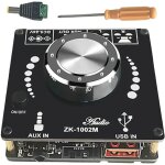 100w + 100w bluetooth 5. 0 carte amplificateur audio de puissance ampli stro amplificador home cinma ...