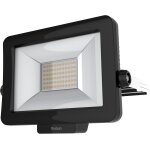 1020695 theleda b30l w bk projecteur a led de 30 w, rotatif a 360, 3000 k, blanc chaud