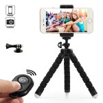 107cm aluminium tr�pied smartphone pour appareil photo compact, iphone, gopro avec support de t�l�phone ...