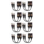 1080p ahd / hd - cvi / tvi / cvbs passive hd vido balun transmetteur 8 paires (utp jusqu' 350m - femelle ...