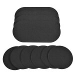 10pack patch de grosse caisse, patchs de pdale et pads de batterie, tambour adhsif durable et fort ...