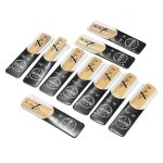10pcs anches de clarinette sib traditionnelles anches de saxophone sib 2. 5 force 2 1 / 2