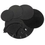 10pcs drum mute pads kit basse caisse claire son off mute muffler eva quiet practice pad set accessoires ...