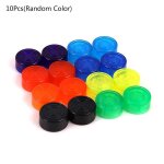 10pcs effets p�dale footswitch couverture color� pochette en plastique pour p�dale de guitare