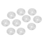 10pcs footswitch toppers clair transparent universel pour guitare effets pédale accessoires 10pcs footswitch toppers clair transparent universel pour guitare effets pédale accessoires