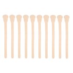 10pcs guitare forme btons de cire en bois facial corps epilation cire spatules applicateur outil