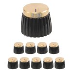 10x ampli guitare ampli amplificateur boutons push - on noir avec capuchon doré pour ampli marshall - ... 10x ampli guitare ampli amplificateur boutons push - on noir avec capuchon doré pour ampli marshall - ...
