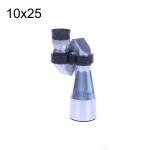 10x25 mini monoculaire portable , haute d�finition, forme d'angle, m�tal optique, pour voyage de camping ...