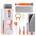 11 en 1 kit de nettoyage clavier, kit nettoyage pour airpods, keyboard cleaner avec brosse, kit nettoyage ...