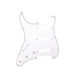 11 trous guitare electrique pickguard s guitare scratch plaque et vis pour le remplacement des pi�ces ...