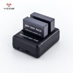 1160mah batterie kit pack bo�te double chargeur pour gopro go pro hero 4 / 3 + bateria 4k sport action ...