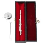 11cm mini fl�te en cuivre mod�le d'instrument de musique mod�le cadeaux musicaux d�coration int�rieure ...