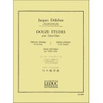Jacques del�cluse : 12 etudes pour caisse - claire - recueil batterie 9790046234101 al23410