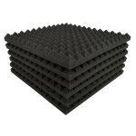 12 pack pyramide forme insonorise mousse insonorise panneau de traitement de rembourrage pour lisolation ...