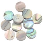 12 pcs nouvelle - z�lande ormeau luthier incrustation 6mm frette c�t� marqueur pour guitare ukul�l� basse ...