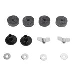 12 pices cymbale accessoires de remplacement feutres manchons 4cm pour charleston coupe d'embrayage ...