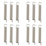 12 pices guitare en acier tremolo chevalet ressorts de tension pour fenders strat