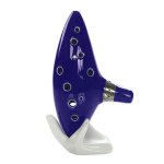 12 trous alto c porcelaine ocarina avec support coffret cadeau lanyard mini instrument a vent pour débutants ... 12 trous alto c porcelaine ocarina avec support coffret cadeau lanyard mini instrument a vent pour débutants ...