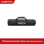 125cm, monopode pour appareil photo, trpied rembourr, support de lumire, sac de transport parapluie ...