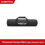125cm, monopode pour appareil photo, trpied rembourr, support de lumire, sac de transport parapluie ...