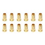 12pcs corps de chevalet de guitare a travers des viroles de remplacement en mtal de guitare electrique ...
