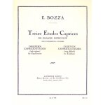 Eugne bozza : 13 etudes - caprices de grande difficult - conducteur trombone 9790046217081 al21708