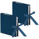 13161147906 - 2 - s. o. h. o livre de photos avec noeud, 2 albums photos a personnaliser, 230 x 210 mm, ...