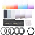 13pcs carr dgrad filtre couleur bundle kit pour cokin p series avec porte - filtre + bague d'adaptation ...