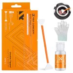 14 ecouvillons à double extrémité de 16mm bâtonnets kit de nettoyage pour capteur aps - c objectif ecran ... 14 ecouvillons à double extrémité de 16mm bâtonnets kit de nettoyage pour capteur aps - c objectif ecran ...