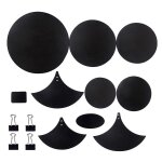 14 pcs / set mousse en caoutchouc tambor basse caisse claire son hors silencieux mute pratique pad set ...