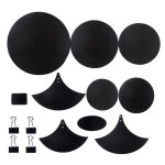 14 pcs / set mousse en caoutchouc tambor basse caisse claire caisse sonore d�sactiv� silencieux mute ...