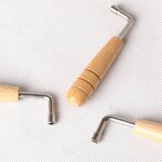 14 pices sries broches de rglage avec cl de rglage en forme de l pour cordes de harpe de lyre ...