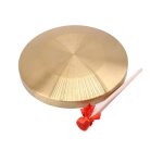 15. 5cm 6 pouces gongs et tambours orff percussion instruments folkloriques gongs et tambours pour performa ...