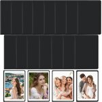 15 pices cadre photo magnetique frigo, mini cadres a photos magntiques frigo 9, 5 x 6, 5 cm avec poche ...