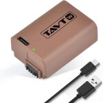 1500mah batterie np - fw50 avec entre usb type - c poursony a6000 a6500 a6300 a6400 zv - e10 a7 a7ii ...