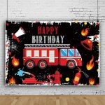 150x120cm joyeux anniversaire toile de fond camion de pompiers rouge photographie fond bouche d'incendie ... 150x120cm joyeux anniversaire toile de fond camion de pompiers rouge photographie fond bouche d'incendie ...