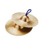 15cm / 5. 9in mini petits enfants enfants cuivre main cymbales gong band