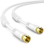 15m c�ble tv sat coaxial antenne satellite hdtv quad bouclier dvb - s dvb - s2 radio dab filtre de courant ...