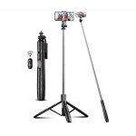 163. 5cm perche � selfie, tr�pied smartphone, extensible selfie stick tr�pied de t�l�phone avec t�l�commandeet ...