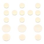 17 pcs clarinette pads liège isolation acoustique résistance de frottement instrument accessoires 17 pcs clarinette pads liège isolation acoustique résistance de frottement instrument accessoires