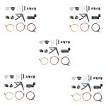 170x pour guitare y compris les m�diators de guitare, capo, cha�ne 3 en 1 remontoir, broches de pont