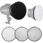 18 cm reflecteur standard diffuseur souple avec grille en nid d'abeille à 20 / 40 / 60 degrés pour flash ... 18 cm reflecteur standard diffuseur souple avec grille en nid d'abeille à 20 / 40 / 60 degrés pour flash ...
