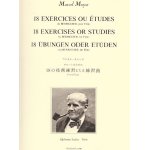 18 exercices ou etudes de berbiguier fl�te