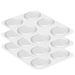 18 pi�ces tambour amortisseur gel coussinets en silicone tambours silencieux pour tambours contr�le de ...