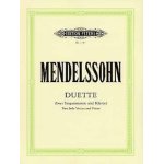 19 duette 2 singstimmen (2 sopran / sopran und tenor), klavier