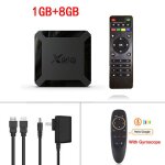 1g 8g en g10s - bo�tier smart tv x96q android 10 allwinner h313, 4k, wifi 2. 4 ghz, d�codeur rapide, ...