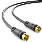 1m cble tv sat coaxial antenne satellite hdtv quad bouclier dvb - s dvb - s2 radio dab fiches mtalliques ...